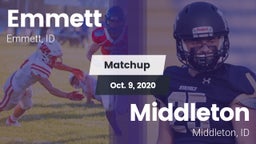 Matchup: Emmett  vs. Middleton  2020