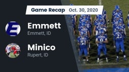 Recap: Emmett  vs. Minico  2020