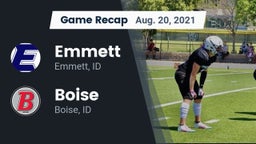 Recap: Emmett  vs. Boise  2021