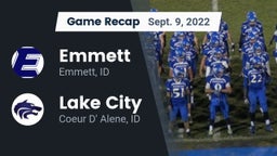 Recap: Emmett  vs. Lake City  2022