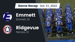 Recap: Emmett  vs. Ridgevue  2022