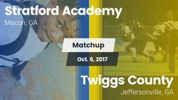 Matchup: Stratford Academy vs. Twiggs County  2017