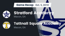 Recap: Stratford Academy  vs. Tattnall Square Academy  2018