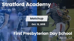 Matchup: Stratford Academy vs. First Presbyterian Day School 2018