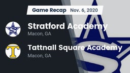 Recap: Stratford Academy  vs. Tattnall Square Academy  2020