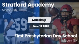 Matchup: Stratford Academy vs. First Presbyterian Day School 2020