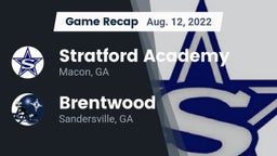 Recap: Stratford Academy  vs. Brentwood  2022