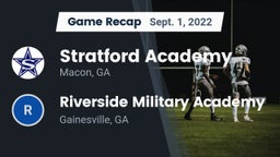 Recap: Stratford Academy  vs. Riverside Military Academy  2022