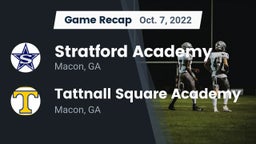 Recap: Stratford Academy  vs. Tattnall Square Academy  2022