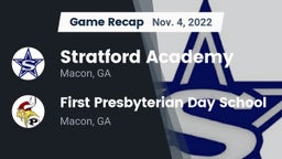 Recap: Stratford Academy  vs. First Presbyterian Day School 2022