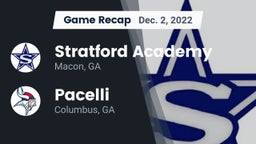 Recap: Stratford Academy  vs. Pacelli  2022