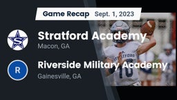 Recap: Stratford Academy  vs. Riverside Military Academy  2023
