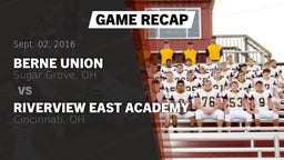 Recap: Berne Union  vs. Riverview East Academy  2016