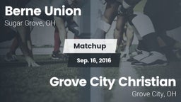 Matchup: Berne Union High vs. Grove City Christian  2016