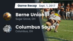 Recap: Berne Union  vs. Columbus South  2017