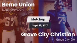 Matchup: Berne Union High vs. Grove City Christian  2017