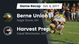 Recap: Berne Union  vs. Harvest Prep  2017