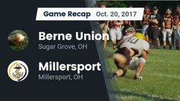 Recap: Berne Union  vs. Millersport  2017