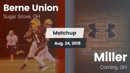 Matchup: Berne Union High vs. Miller  2018