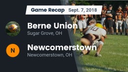 Recap: Berne Union  vs. Newcomerstown  2018