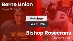 Matchup: Berne Union High vs. Bishop Rosecrans  2018