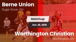Matchup: Berne Union High vs. Worthington Christian  2018