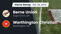 Recap: Berne Union  vs. Worthington Christian  2018