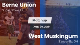 Matchup: Berne Union High vs. West Muskingum  2019