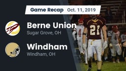 Recap: Berne Union  vs. Windham  2019