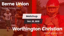 Matchup: Berne Union High vs. Worthington Christian  2019