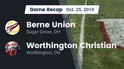 Recap: Berne Union  vs. Worthington Christian  2019