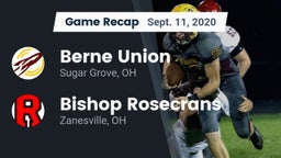 Recap: Berne Union  vs. Bishop Rosecrans  2020