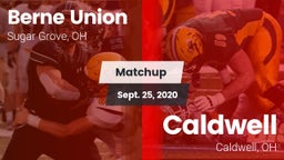 Matchup: Berne Union High vs. Caldwell  2020