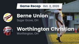 Recap: Berne Union  vs. Worthington Christian  2020