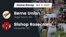Recap: Berne Union  vs. Bishop Rosecrans  2020