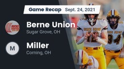 Recap: Berne Union  vs. Miller  2021