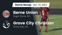 Recap: Berne Union  vs. Grove City Christian  2021