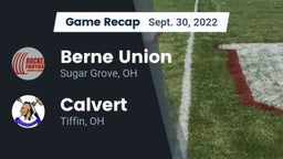 Recap: Berne Union  vs. Calvert  2022