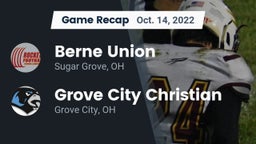 Recap: Berne Union  vs. Grove City Christian  2022