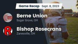 Recap: Berne Union  vs. Bishop Rosecrans  2023