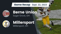 Recap: Berne Union  vs. Millersport  2023