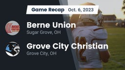 Recap: Berne Union  vs. Grove City Christian  2023