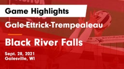 Gale-Ettrick-Trempealeau  vs Black River Falls  Game Highlights - Sept. 28, 2021