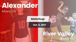 Matchup: Alexander High vs. River Valley  2017