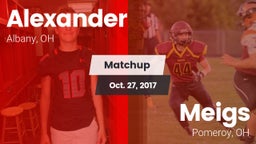 Matchup: Alexander High vs. Meigs  2017