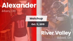 Matchup: Alexander High vs. River Valley  2019