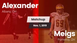 Matchup: Alexander High vs. Meigs  2019