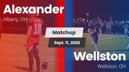 Matchup: Alexander High vs. Wellston  2020