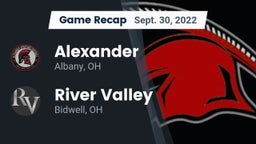 Recap: Alexander  vs. River Valley  2022