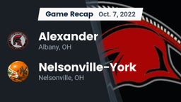Recap: Alexander  vs. Nelsonville-York  2022